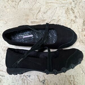 Skechers Bikers Fiesta Mary Jane Memory Foam Relaxed Fit Size 9.5